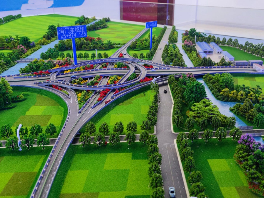 路橋沙盤模型